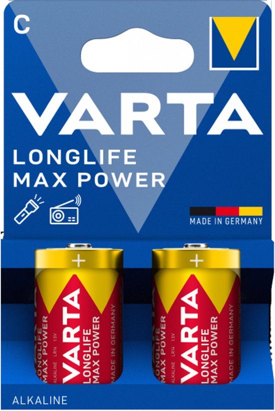 Varta Longlife Max Power C Blister 2