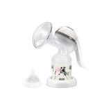Nuk 10252090 Jolie Handmelkpomp, Met Zacht Siliconen Kussen En Ergonomische Pomphendel, Hoog Afpompvermogen, Bpa-Vrij, Wit