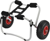 in.tec H.T. Trade Service GmbH & Co. KG Kayak trolley opvouwbaar aluminium 72x31x44 cm max 70 kg