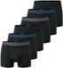 SCHIESSER Boxershorts 6PACK Shorts "95/5" Zwart Mannen 4XL