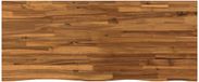 vidaXL Tafelblad Naturel Glas 110 x 40 x 3,2 cm