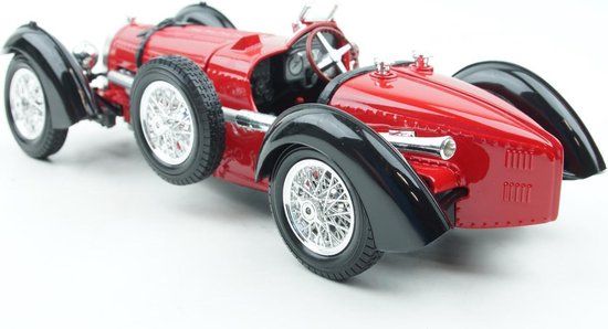 Bburago Bugatti Type 59 - blauw - 1:18