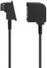 Goobay 50243 TAE-F verlengstuk 4-polig, TAE-F-stekker voor TAE-F-aansluiting, 6 m ronde kabel, zwart