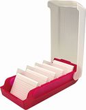 helit H6901125 - Indexkaartendoos „the beebox“ DIN A7 framboos