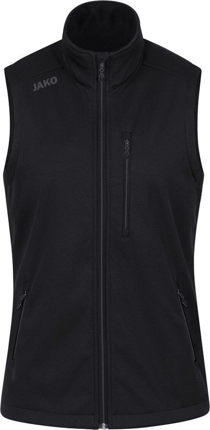 Jako - Softshell Premium - Dames Bodywarmers - Zwart - Maat 38
