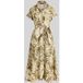 Lauren Ralph Lauren Robe chemise beige / olijfgroen / blanc
