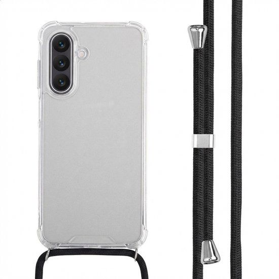 imoshion Hoesje - Geschikt voor Samsung Galaxy A17 (5G) / A17 (4G) - Backcover met koord - Zwart