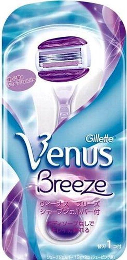 Gillette Venus Breeze Scheersysteem - 1 stuks - Paars