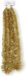 Inge-glas Inge Christmas Goods Kerstslinger-guirlande - goud - glanzende lametta - 270 cm