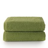 Top Towel Plus - Grote Badhanddoeken - Set van 2 Bidet Handdoeken - 30 x 50 cm - 100% Katoen
