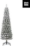 Edelman B.V. Charlton Pilier Sapin de Noël artificiel Vert Givré H230 x Dia. 58 cm
