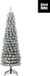 Edelman B.V. Charlton Pilier Sapin de Noël artificiel Vert Givré H230 x Dia. 58 cm