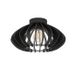 EGLO COSSANO 3 Plafondlamp Zwart E27 Ø 38 cm