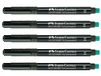 FABER-CASTELL Multimark Permanent M-marker, zwart, 5 stuks
