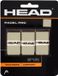 Head Padel Pro Comfort overgrips - 1pack van 3 overgrips - GRIJS