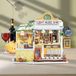 Maisonnette en bois pour filles et garçons, à partir de 14 ans, kit de construction pour une maison miniature, en bois, avec fonction musicale et effets lumineux.