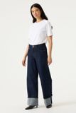 Garcia Celia Wide Dames Wide Fit Jeans Blauw