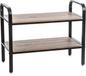 5five Schoenenrek - 6 schoenen - metaal-hout - 71,5 x 57,5 cm