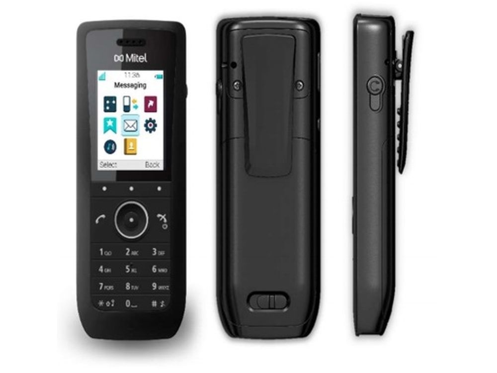 Mitel 5634 WiFi Handset w /bttry & clip