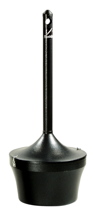 Rubbermaid Aladdin Rookpunt - Zwart - VB 395660