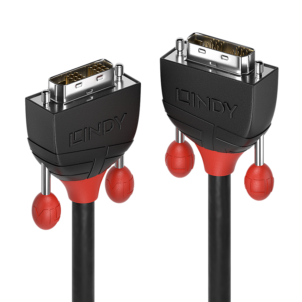 LINDY 36256 - Kabel - 2 m - Zwart