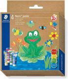 STAEDTLER Noris vingerverf - Set met 4 kleuren