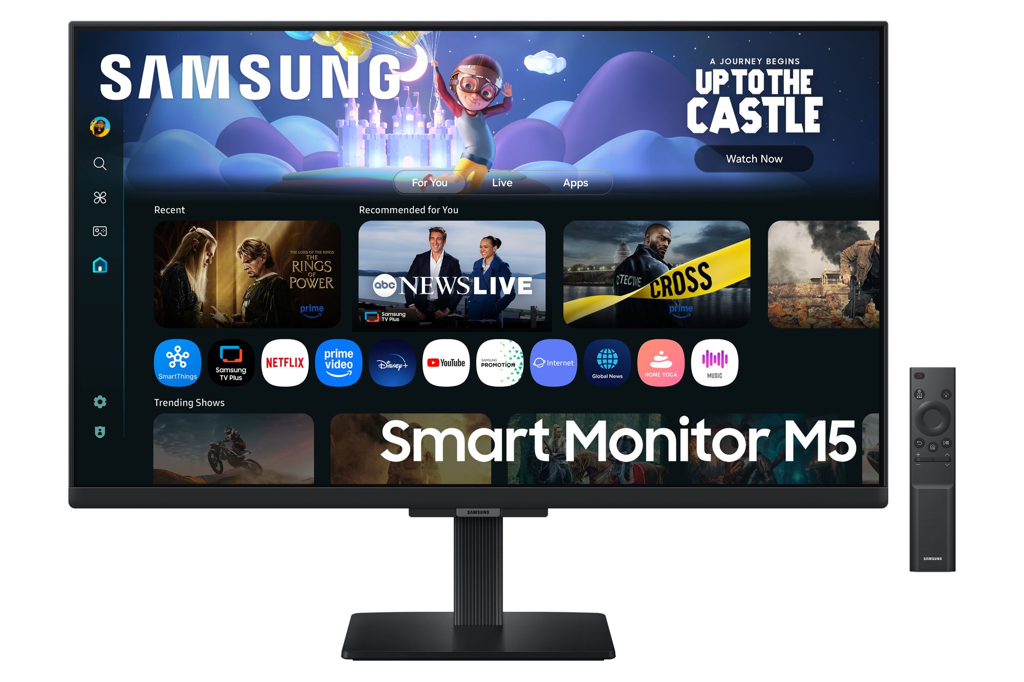 Samsung 27" Smart Monitor M50F FHD
