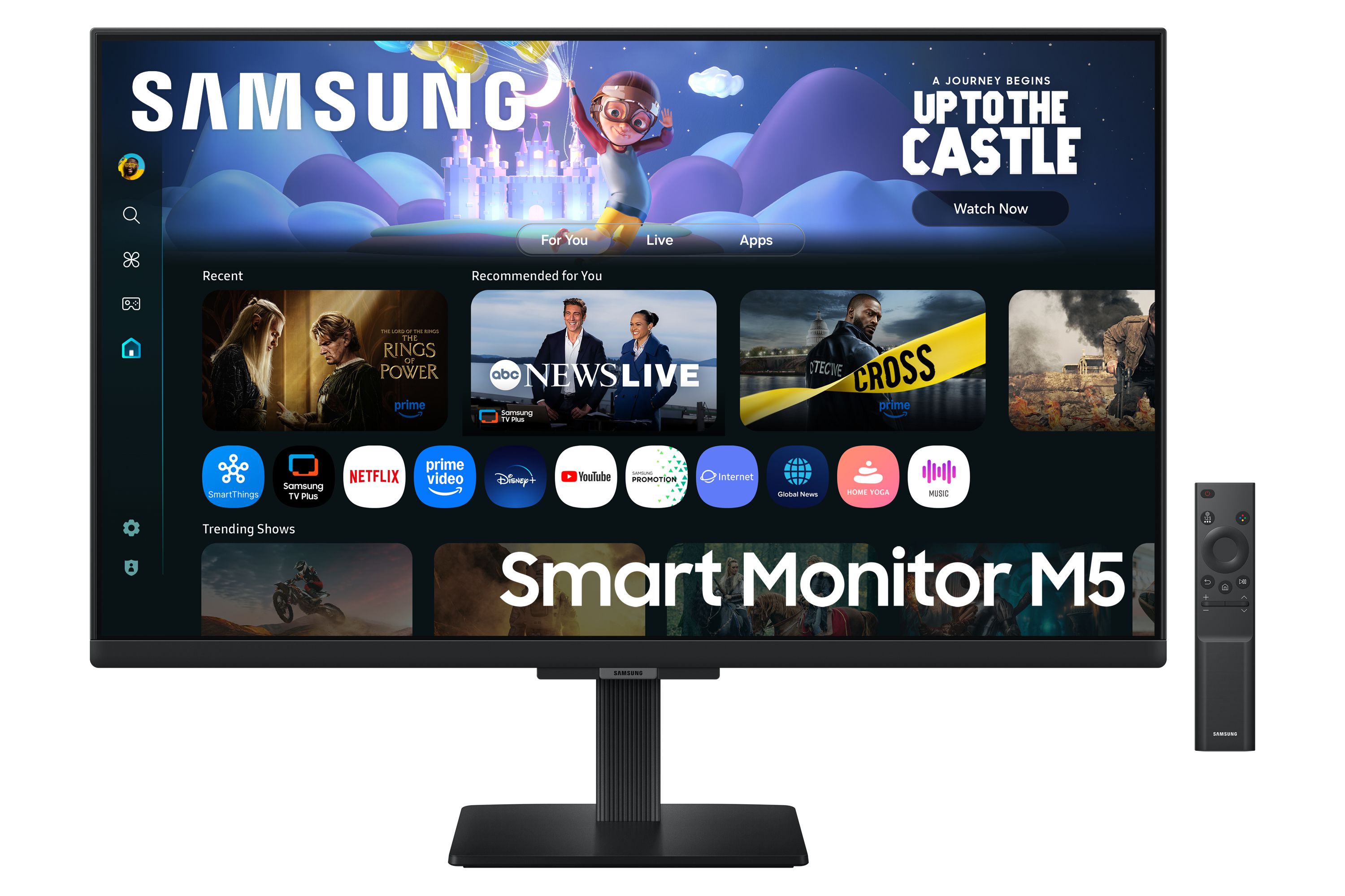 Samsung 27" Smart Monitor M50F FHD