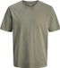 JACK&JONES JJEORGANIC BASIC TEE SS O-NECK NOOS Heren T-shirt Katoen Regular Fit Vetiver M