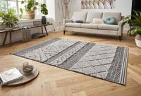 Mint rugs Vloerkleed 3D effect Todra - zwart/grijs 160x230 cm