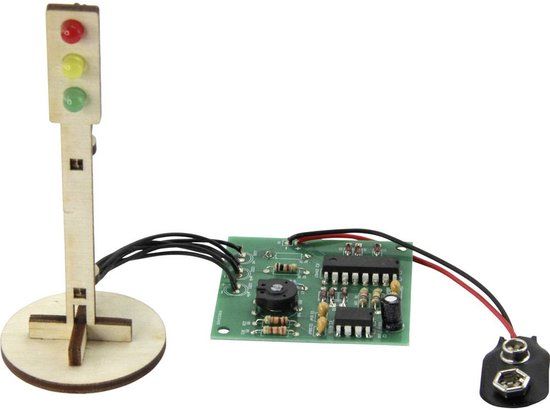 Sol Expert Elektronische Ampel, Lötbausatz 73880 Bouwpakket Vanaf 14 jaar