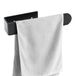 BillyBath Handdoekhouder zonder boren, zwart, 20 cm