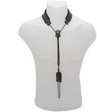 Leren BG Neckstrap Bas Klarinet C50 Leder Zwart