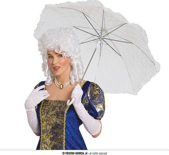 Fiestas Guirca - Witte parasol stof (60 x 70 cm)