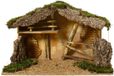 Decoris Kaemingk Kerststal FSC Hout 35 x 28 x 58 cm