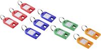 Elevar SP-13503852 SP-KC-001 Porte-clés 4 couleurs, Rouge, Bleu, Orange, Vert 10 pièce(s)