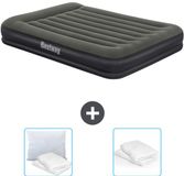 Bestway luchtbed - 2-Persoons - 152 x 203 x 36 cm - Groen