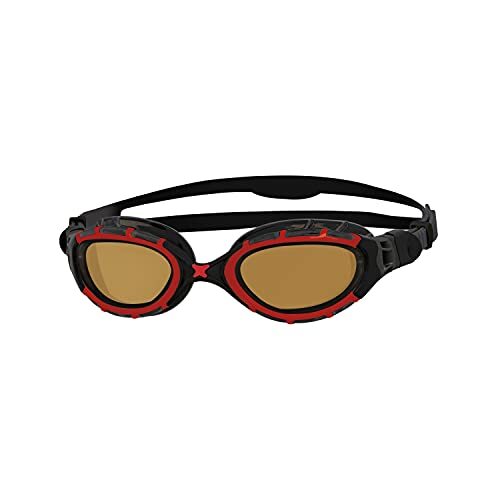 Zoggs Predator Flex Polarized Ultra-Regular Fit zwembril voor volwassenen, uniseks, meerkleurig (meerkleurig), eenheidsmaat