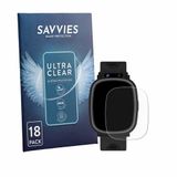 Savvies - Screenprotector voor kaacly H10 1.9" - Folie Beschermfolie transparant 18 Stuks