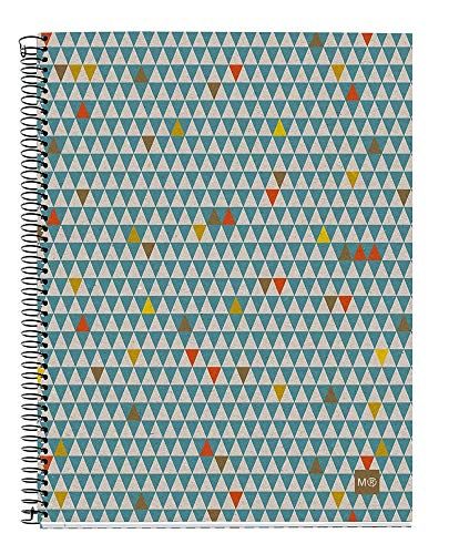 Miquelrius A5 Lined Notebook - Ecotriangles
