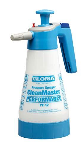 Gloria CleanMaster Performance PF12 Drukspuitapparaat, 1,25 l pH 2 tot 9, wit