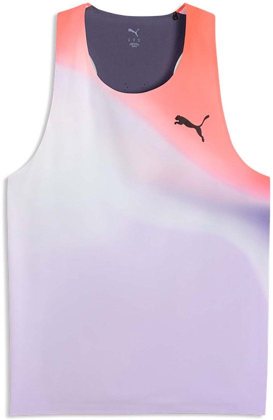 Puma Tanktop M Lightspeed Ultraweave Graphic Singlet - Blauw - Heren - L