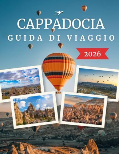 CAPPADOCIA GUIDA DI VIAGGIO 2026: La Guida Completa a Mongolfiere, Camini delle Fate, Città Sotterranee, Hotel Grotta e Itinerari Indimenticabili