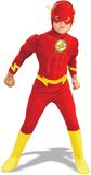 Rubies DC Flash Deluxe Kinderkostuum voor jongens, meerkleurig, 5-6 jaar Halloween