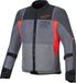 Alpinestars ST-2 Air Deep Grijs Donkergrijs Fel Rood Motorjas - Maat XXXL
