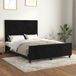 Maison Exclusive - Cadre de lit sans matelas Noir 140x200 cm Velours