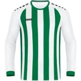 Jako Inter Voetbalshirt Lange Mouw Kinderen - Sportgroen / Wit | Maat: 140