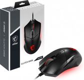 MSI Clutch GM08 Gaming Mouse - Ambidextrous - 4200 DPI - USB Type-A - Black