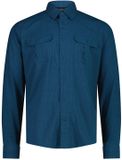 CMP Chemise à manches longues 2XL à carreaux Pétrole/B Bleu Hommes