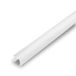 BRILONER - Pimp your Panel Diffuser wit optiek, kunststof profiel, accessoire akoestische panelen, spleetbreedte 11 mm, klembaar, inkortbaar, 1,3m, wit